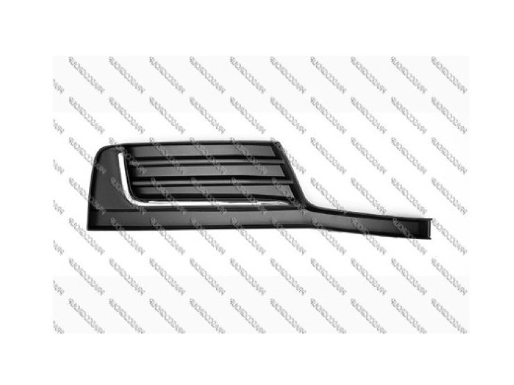 Grille droite pare-chocs avant noire - chrome Audi A3