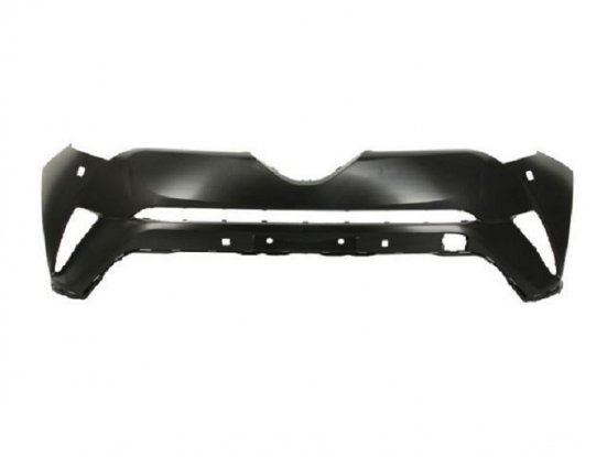 Pare-chocs avant superieur noir lave-phares Toyota C-Hr