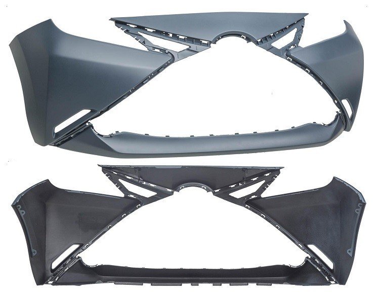 Pare-chocs avant à peindre Toyota Aygo