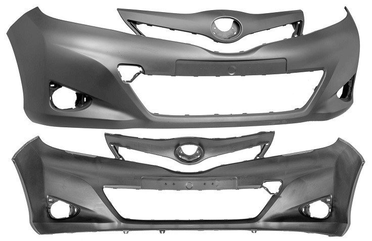 Pare-chocs avant, non apprêté Toyota Yaris