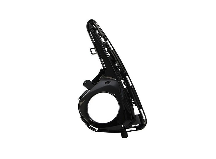 Grille inférieure droite pare-chocs avant AB Noire brillante Toyota Yaris