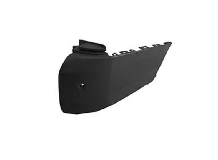 Crosse pare-chocs arrière droite noire + angle mort [LONG] Toyota Proace