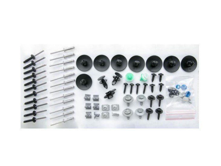 Kit de fixations pare-chocs avant Renault Clio