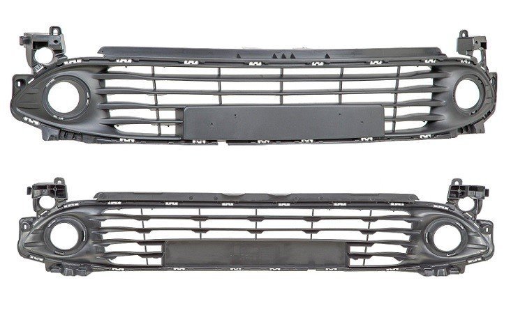 Grille inférieure pare-chocs avant Renault Clio