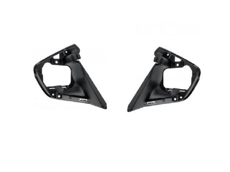 Jeu supports projecteurs antibrouillard pare-chocs avant Renault Clio