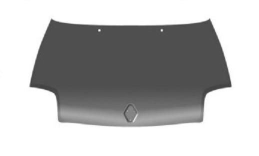 Capot moteur Renault Clio