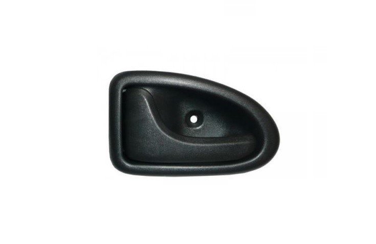 Poignée de porte intérieure gauche noire Renault Clio, Clio Campus