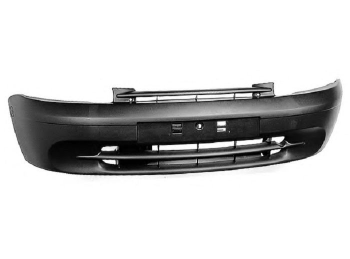 Pare-chocs avant noir Renault Kangoo