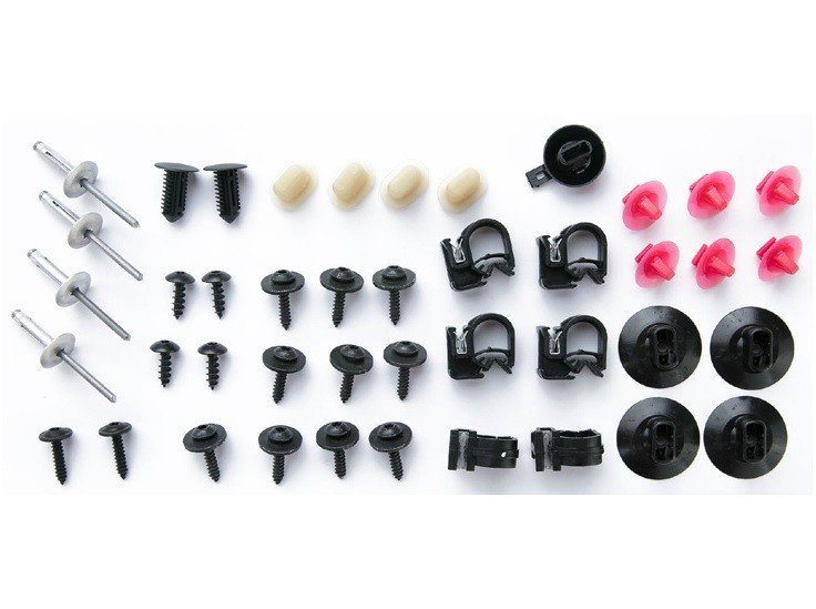 Kit de fixations complet pare-chocs arrière Renault Kangoo