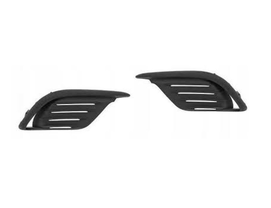 Kit grilles pare-chocs avant noir [gauche-droit] Renault Scenic