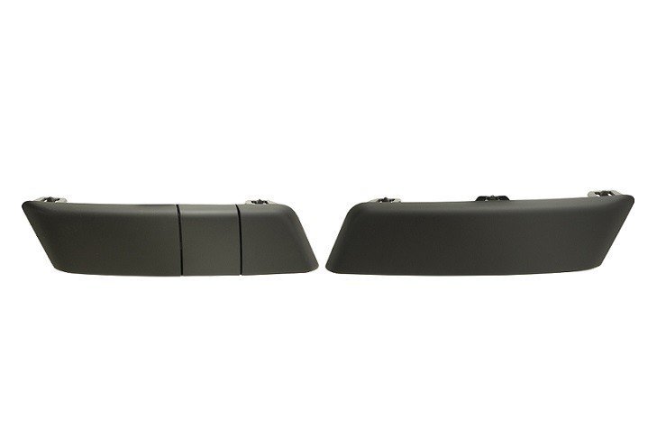 Jeu moulures pare-chocs avant 5ptes Renault Megane