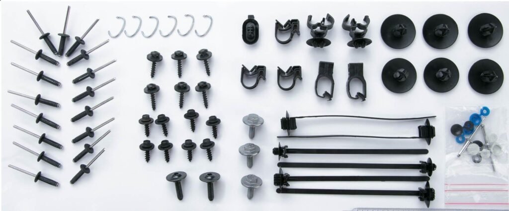 Kit de fixations complet pare-chocs avant Renault Megane