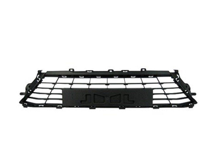 Grille inférieure centrale pare-chocs avant noire Renault Megane