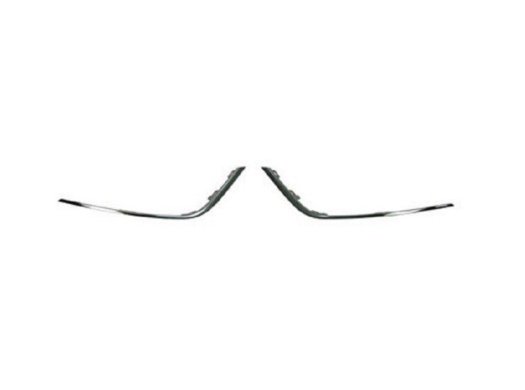 Jeu enjoliveurs grilles latérales pare-chocs avant Renault Megane