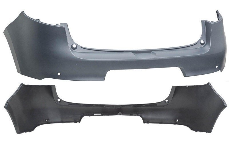 Pare-chocs arrière supérieur à peindre + 2 capteurs berline 5ptes Renault Megane
