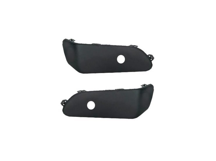 Jeu moulures pare-chocs arrière noires + trous [Basique] Renault Twingo
