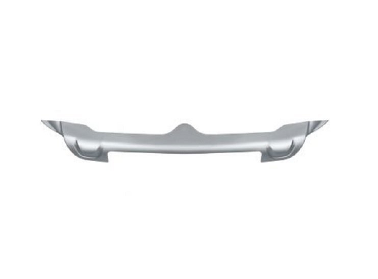 Spoiler central pare-chocs avant gris argent Renault Captur
