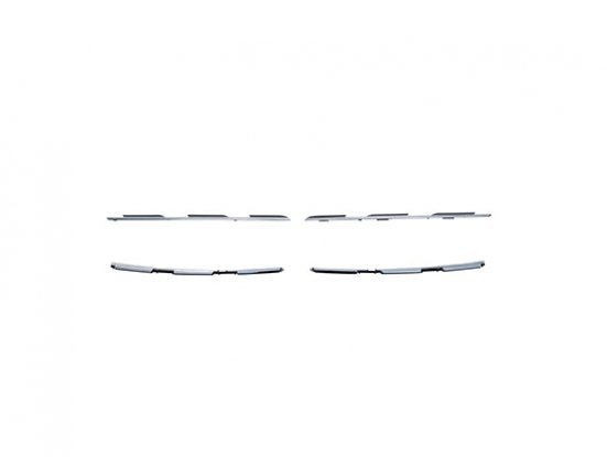 Kit enjoliveurs chromés grille pare-chocs avant Renault Captur