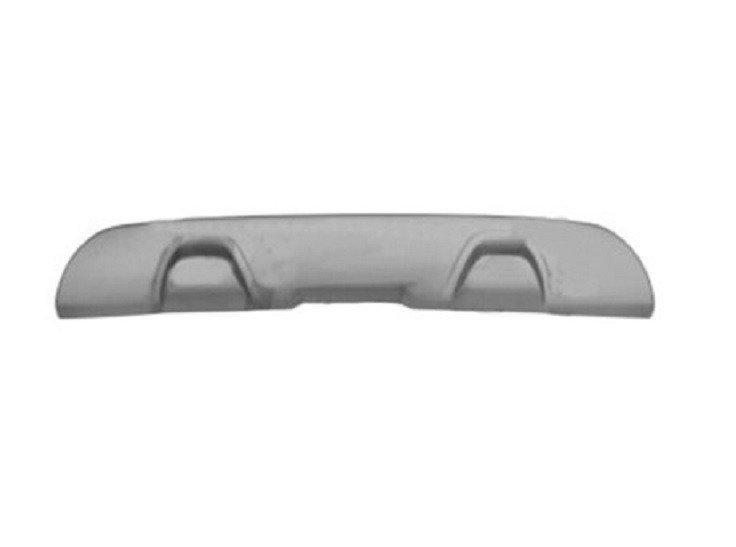 Spoiler pare-chocs arrière gris argent Renault Captur