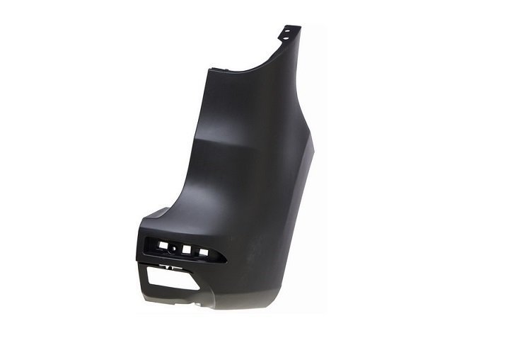 Crosse pare-chocs arrière droite noire 1pte Renault Kangoo