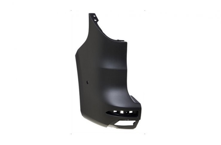 Crosse pare-chocs arrière gauche noire 1pte capteur Renault Kangoo