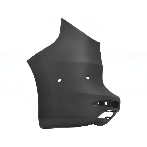 Embout gauche du pare-chocs arrière, noir, avec 2 trous pour capteurs (2 portes) Renault Kangoo
