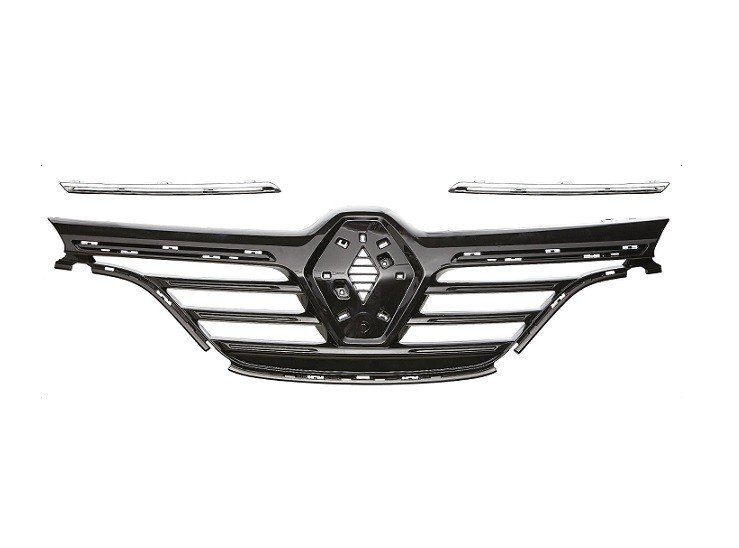 Grille de calandre noire [2 enjoliveurs] Renault Megane