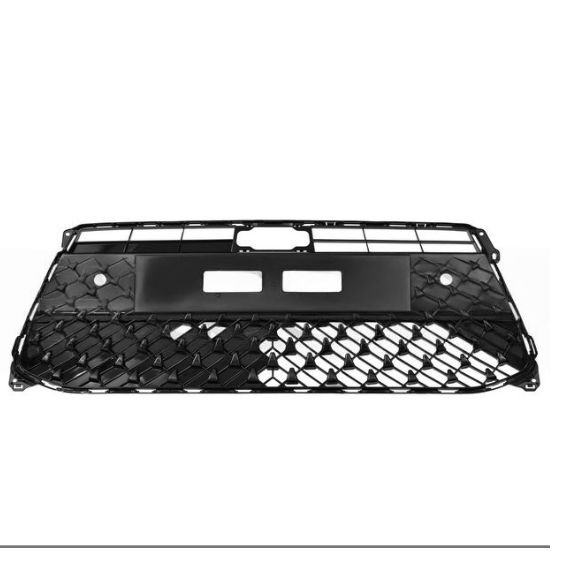 Grille centrale noire brillante, avec trous pour les capteurs Toyota Aygo X