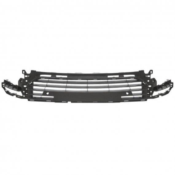 Grille centrale du pare-chocs avant, avec trous pour capteurs Renault Clio