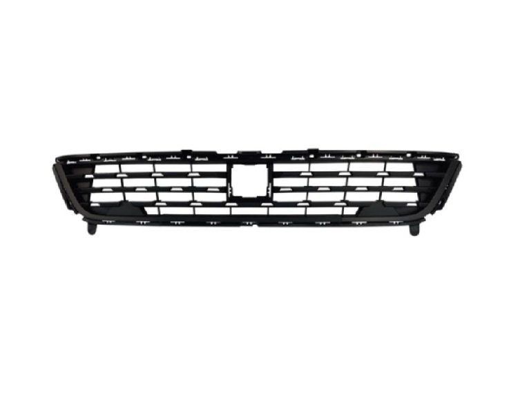 Grille centrale inférieure pare-chocs avant, noir Renault Kangoo