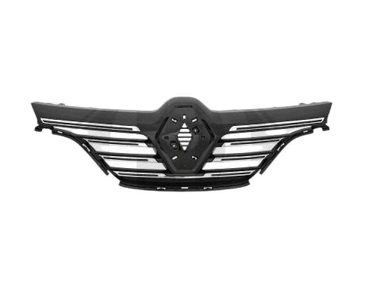 Grille de calandre noire [7 enjoliveurs] Renault Megane