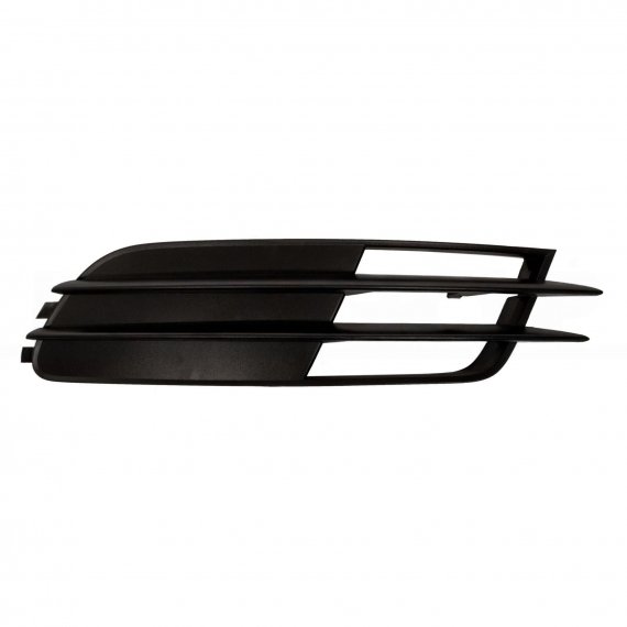 Grille de pare-chocs avant droite, noire (Ouvert) Audi A6