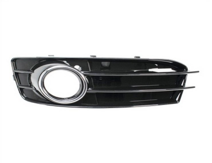 Grille de pare-chocs gauche, noire, feux antibrouillard (S-Line) Audi A3