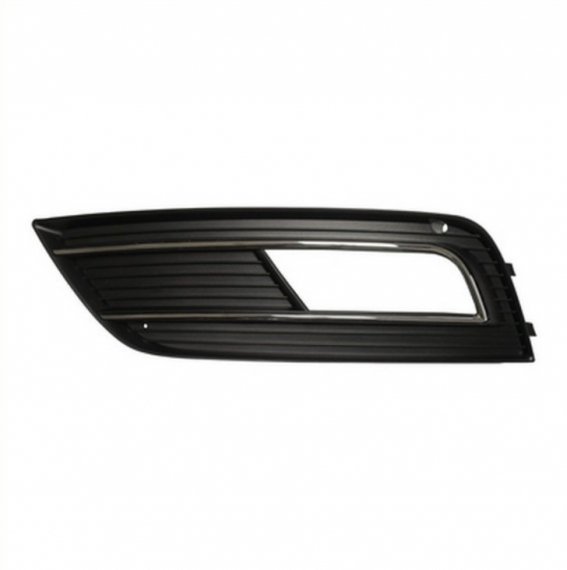 Grille de pare-chocs gauche avec garniture chromée Audi A4