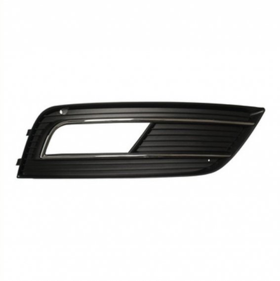 Grille de pare-chocs droite avec garniture chromée Audi A4