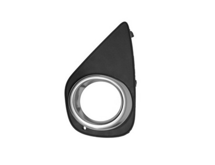 Grille de pare-chocs gauche, noire, trou feu antibrouillard (Hybrid) Toyota Yaris