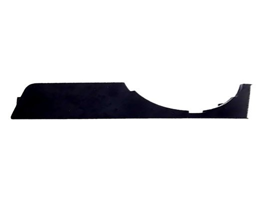Grille extérieure supérieure gauche pare-chocs avant, noir Audi A4