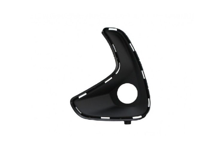 Grille gauche noire pare-chocs avant + trou antibrouillard Toyota Yaris