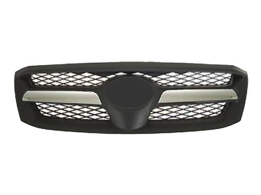 Grille noire, moulure chromée Toyota Hilux