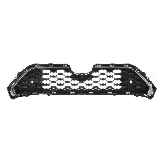 Grille noire, moulure chromée, avec trous capteurs Toyota Rav 4