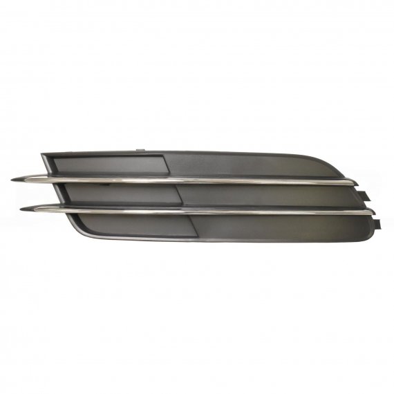 Grille pare-chocs avant gauche, noire (fermée) Audi A6