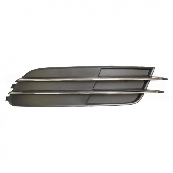 Grille pare-chocs avant droit, noire (fermée) Audi A6