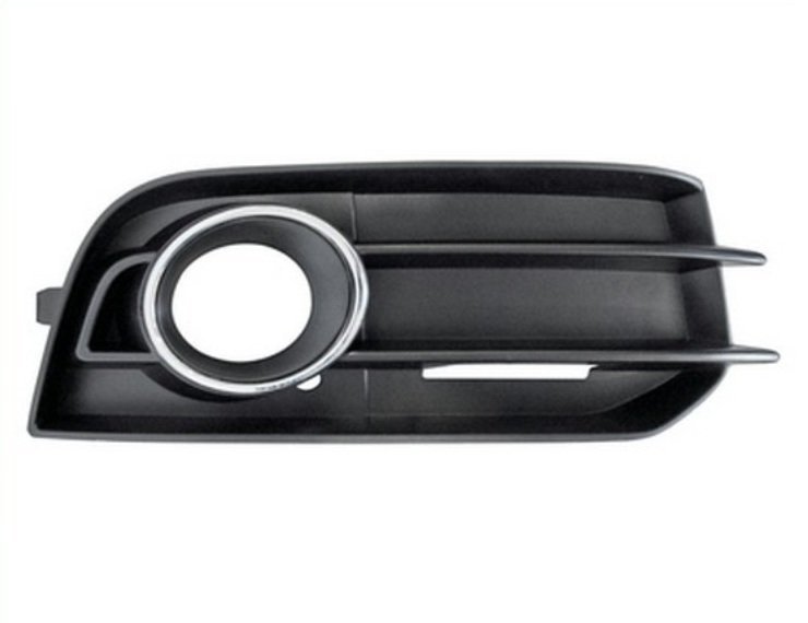 Grille pare-chocs droite, noire, feux antibrouillard Audi A1