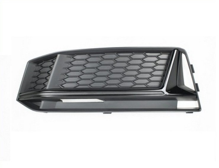 Grille pare-chocs gauche, moulure noire brillante (S-Line) Audi A4