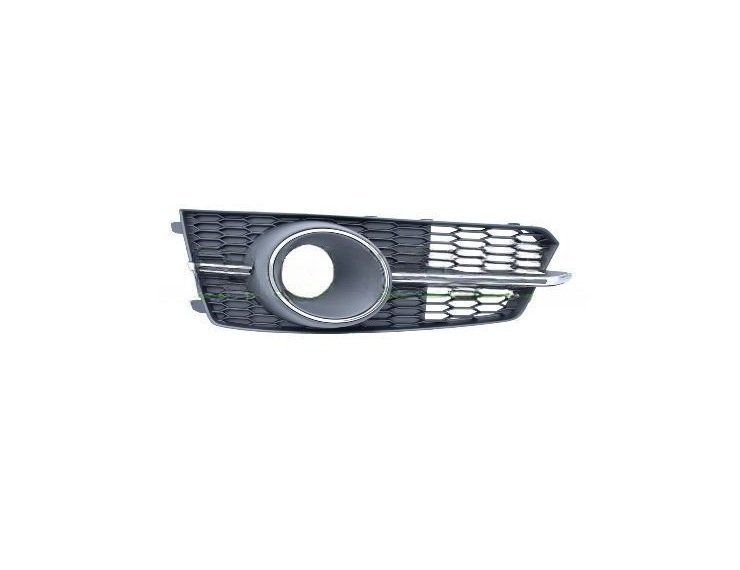 Grille pare-chocs gauche, noire, feux antibrouillard (S-Line) Audi A6