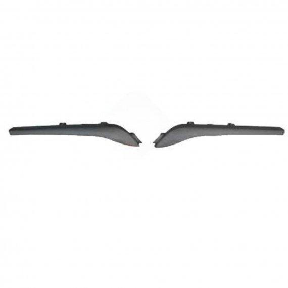 Jeu de moulures supérieures grille de calandre apprêté Renault Kangoo