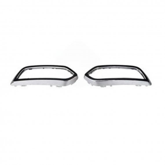 Kit de moulures chromées, spoiler pare-chocs arrière (Mod.4 portes) Renault Megane