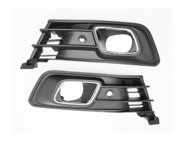 Kit grille pare-chocs noir, trou phares antibrouillard, capteurs Renault Captur