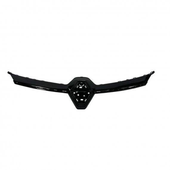Moulure de calandre, noire billante Renault Clio