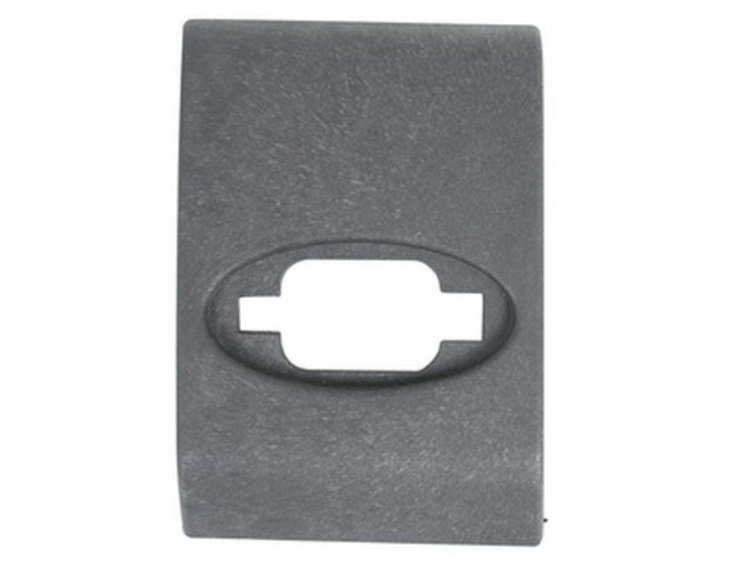 Moulure de montant gauche, noire, trou catadioptre Renault Master